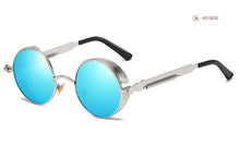 Load image into Gallery viewer, Classic Steampunk Sun Glasses Polarized Men&#39;s and Women&#39;s Brand Designer Retro Round Metal Frame Sunglasses  UV400