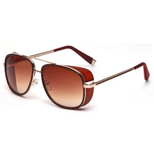 Load image into Gallery viewer, Classic Steampunk Sunglasses Women  Brand Designer Men Retro Punk Sun Glasses Vintage Oculos UV400 Shades