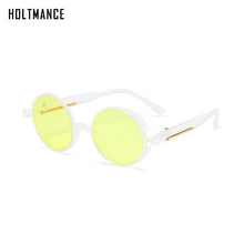 Load image into Gallery viewer, Classic Steampunk Sunglasses Men Women Retro Gothic Round Male&#39;s Glasses Driving Goggle Sunglasses UV400