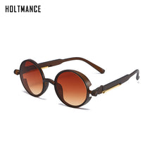 Load image into Gallery viewer, Classic Steampunk Sunglasses Men Women Retro Gothic Round Male&#39;s Glasses Driving Goggle Sunglasses UV400