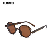Load image into Gallery viewer, Classic Steampunk Sunglasses Men Women Retro Gothic Round Male&#39;s Glasses Driving Goggle Sunglasses UV400