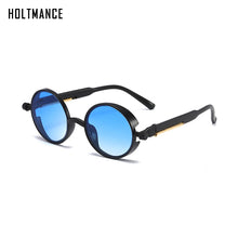 Load image into Gallery viewer, Classic Steampunk Sunglasses Men Women Retro Gothic Round Male&#39;s Glasses Driving Goggle Sunglasses UV400