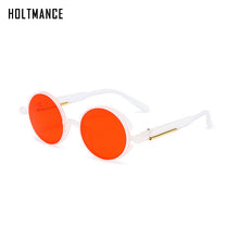 Load image into Gallery viewer, Classic Steampunk Sunglasses Men Women Retro Gothic Round Male&#39;s Glasses Driving Goggle Sunglasses UV400