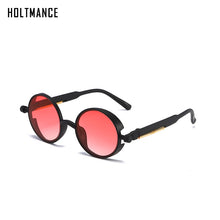 Load image into Gallery viewer, Classic Steampunk Sunglasses Men Women Retro Gothic Round Male&#39;s Glasses Driving Goggle Sunglasses UV400