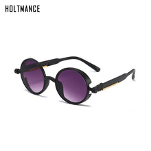 Load image into Gallery viewer, Classic Steampunk Sunglasses Men Women Retro Gothic Round Male&#39;s Glasses Driving Goggle Sunglasses UV400