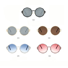 Load image into Gallery viewer, Classic Steampunk Sunglasses Men Women Sunglasses  Brand Retro Round Sunglasses Metal Glasses Retro Eyglasses UV400