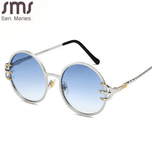 Load image into Gallery viewer, Classic Steampunk Sunglasses Men Women Sunglasses  Brand Retro Round Sunglasses Metal Glasses Retro Eyglasses UV400