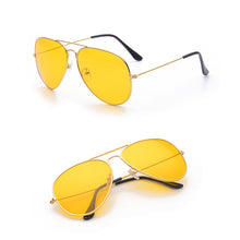 Load image into Gallery viewer, Classic Sunglass Anti-glare Polarizer Glasses Car Drivers Night Vision Goggles Polarized Driving Glasses Pilot Frame Sunglasses
