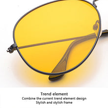 Load image into Gallery viewer, Classic Sunglass Anti-glare Polarizer Glasses Car Drivers Night Vision Goggles Polarized Driving Glasses Pilot Frame Sunglasses