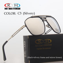 Load image into Gallery viewer, Classic Sunglasses Men Sun Glasses Men Outdoor Driving Polarized Sunglasses Double beam Retro Design Spectacles