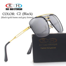 Load image into Gallery viewer, Classic Sunglasses Men Sun Glasses Men Outdoor Driving Polarized Sunglasses Double beam Retro Design Spectacles