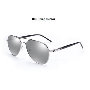 Occhiali da sole classici Occhiali da guida polarizzati da uomo Occhiali da sole pilota neri Occhiali da sole retrò maschili di marca firmati per uomo/donna