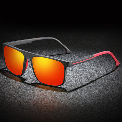 Classic TR90 Men Polarized Sunglasses Brand Design Male Square Coating Driving Sun Glasses UV400 Shades Eyewear gafas de sol