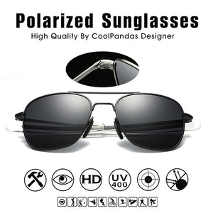 Classic  USA Air Force military Aviation Men Polarized Sunglasses Driving Women Sun Glasses Oculos de sol Masculino