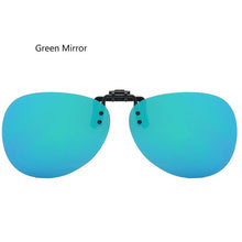 Load image into Gallery viewer, Classic Vintage Polarized Clip On Flip Up Sunglasses Clip for Myopia Glasses Aviation Pilot Driving Fishing Eyewear Shades UV400