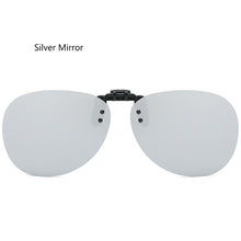 Load image into Gallery viewer, Classic Vintage Polarized Clip On Flip Up Sunglasses Clip for Myopia Glasses Aviation Pilot Driving Fishing Eyewear Shades UV400