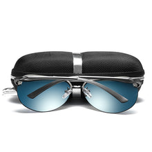 Load image into Gallery viewer, Classic Vintage Rimless Aviation Pilot Sunglasses for Men Anti-glare Glasses Metal Oval Frame Shades UV400 Lentes De Sol Mujer
