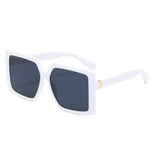 Load image into Gallery viewer, Classic Vintage Square Sunglasses Woman Siamese Oversized Sunglasses Woman/Men Retro Sunglasses Lentes De Sol Mujer
