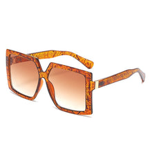 Load image into Gallery viewer, Classic Vintage Square Sunglasses Woman Siamese Oversized Sunglasses Woman/Men Retro Sunglasses Lentes De Sol Mujer