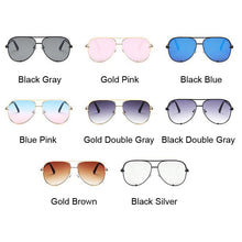 Load image into Gallery viewer, Classic Vintage Sunglasses Women  Brand Designer Sun Glasses Female Retro Black Gradient Aviation Oculos De Sol
