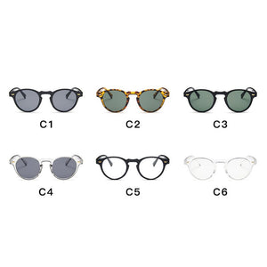 Classic Vintage Sunglasses Women Male Round Cat Eye Sunglasses Female Retro Style Leopard Small Frame Oculos De Sol