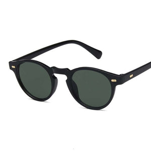 Classic Vintage Sunglasses Women Male Round Cat Eye Sunglasses Female Retro Style Leopard Small Frame Oculos De Sol