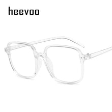 Load image into Gallery viewer, Classic Woman Square Glasses Frame Sexy Cute Eyewear Womens Vintage UV400 Spectacle Clear Lens Rivet Black White Eyeglasses
