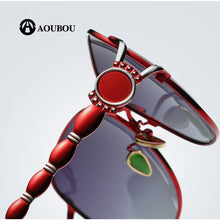 Load image into Gallery viewer, Classic Women HD Polarized Shades For Women Sunglasses Jade Nose Pads Flight Driving Fishing  Festival Glasses  AB922