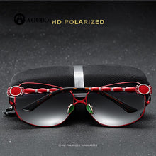 Load image into Gallery viewer, Classic Women HD Polarized Shades For Women Sunglasses Jade Nose Pads Flight Driving Fishing  Festival Glasses  AB922
