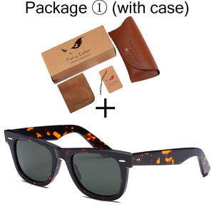 Classic Women Men Sunglasses Glass lens  brand sunglasses women men sunglasses driving feminin Shades gafas De Sol