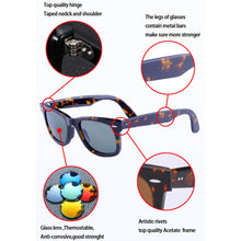 Load image into Gallery viewer, Classic Women Men Sunglasses Glass lens  brand sunglasses women men sunglasses driving feminin Shades gafas De Sol