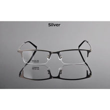 Carica l&#39;immagine nel visualizzatore di Gallery, Occhiali da vista classici da lavoro montatura da uomo Marca miopia computer Montature da vista retrò da uomo nerd oculos de grau lunette de vue femme