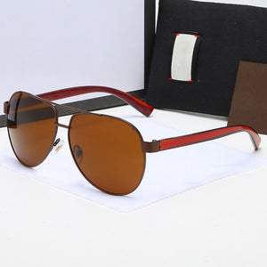 Classic flying sunglasses for men and women, designer brand, , for outdoor use, with original box, 2023