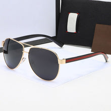 Load image into Gallery viewer, Classic flying sunglasses for men and women, designer brand, , for outdoor use, with original box, 2023