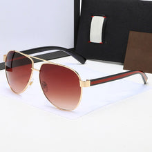 Load image into Gallery viewer, Classic flying sunglasses for men and women, designer brand, , for outdoor use, with original box, 2023
