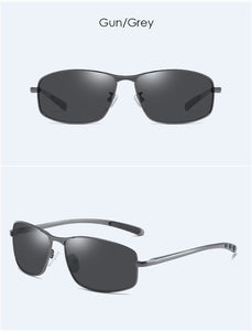 Classic men's anti-glare driving polarized sunglasses 6111