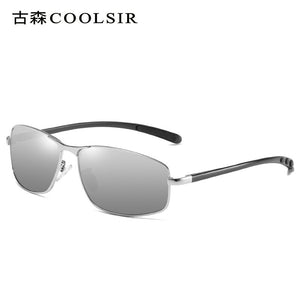 Classic men's anti-glare driving polarized sunglasses 6111