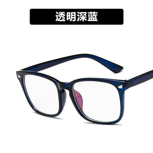 Classic nailed flat light fashionable retro glass frame 8082 han edition glasses myopia frames