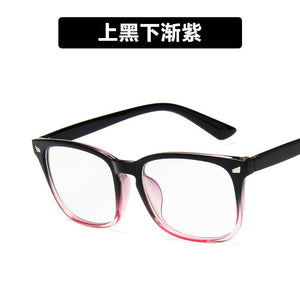 Classic nailed flat light fashionable retro glass frame 8082 han edition glasses myopia frames