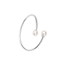Load image into Gallery viewer, Classic pearl bracelet silver 925,adjustable real natural pearl bracelet wife gift