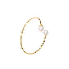 Load image into Gallery viewer, Classic pearl bracelet silver 925,adjustable real natural pearl bracelet wife gift