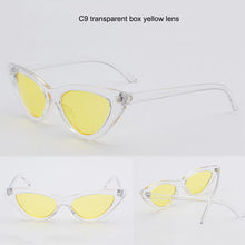 Load image into Gallery viewer, Classic triangle  Cat Eye Sunglasses Women Ladies Vintage  Sun Glasses Female Triangle Sexy Retro sunglasses women