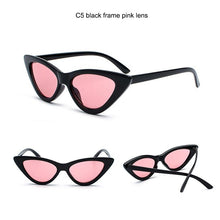 Load image into Gallery viewer, Classic triangle  Cat Eye Sunglasses Women Ladies Vintage  Sun Glasses Female Triangle Sexy Retro sunglasses women