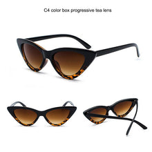 Load image into Gallery viewer, Classic triangle  Cat Eye Sunglasses Women Ladies Vintage  Sun Glasses Female Triangle Sexy Retro sunglasses women