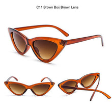 Load image into Gallery viewer, Classic triangle  Cat Eye Sunglasses Women Ladies Vintage  Sun Glasses Female Triangle Sexy Retro sunglasses women