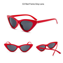 Load image into Gallery viewer, Classic triangle  Cat Eye Sunglasses Women Ladies Vintage  Sun Glasses Female Triangle Sexy Retro sunglasses women