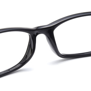 Classical Black Plastic Full Rim Women Glasses Frames Men Prescription Spectacles Frame T9058