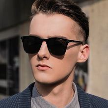 Load image into Gallery viewer, Classics Polarized Sunglasses Men Brand Designer Square Sun Glasses Retro Mirror Anti-Glare Driver&#39;s Eyewear For Men U400 M8618