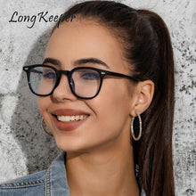 Load image into Gallery viewer, Clear Computer Anti Blue Light Glasses Women Eyewear Frame Men Cat Eye Blue Light Blocking Glasses Optical Eyeglasses