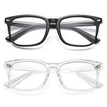 Load image into Gallery viewer, Clear Computer Anti Blue Light Glasses Women Eyewear Frame Men Square Blocking Glasses Optical Eyeglasses